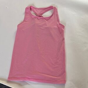 Pink girl tang top